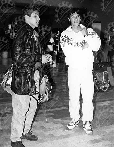 Claudio Suárez y Jorge Campos